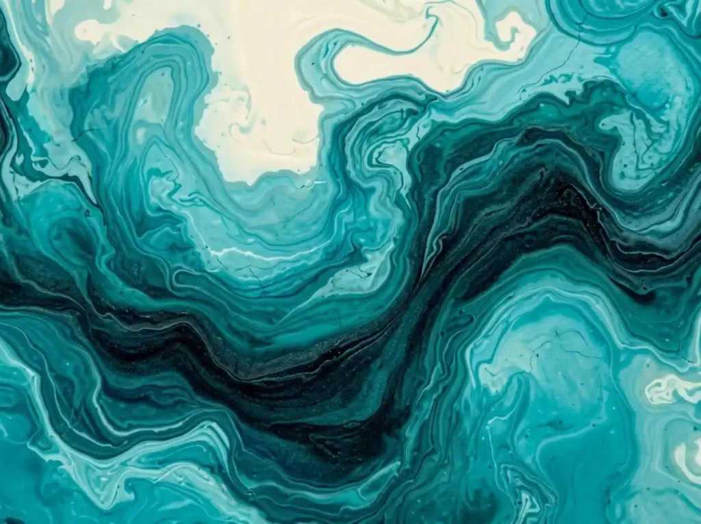Abstract fluid dynamics pattern representing mathematical research