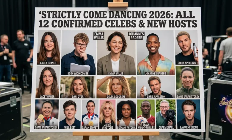 Strictly Come Dancing 2026 lineup